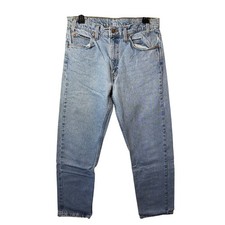 VTG Levi's 505 Mens W32 L30 Light Wash Denim Jeans Regular Fit Straight Leg USA