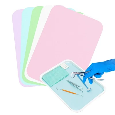 ONEMED Disposable Tattoo Medical Dental Tray Covers Paper for Size B Trays -12.25"x8.5"