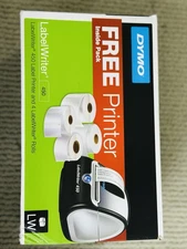 Brand new Dymo LabelWriter 450  Thermal Label PrinterPower & USB Cable with Roll