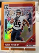 2024 Panini Donruss Optic - Tyler Allgeier #9 Orange Prizm /249