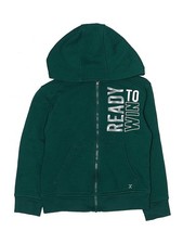 Xersion Boys Green Zip Up Hoodie 6