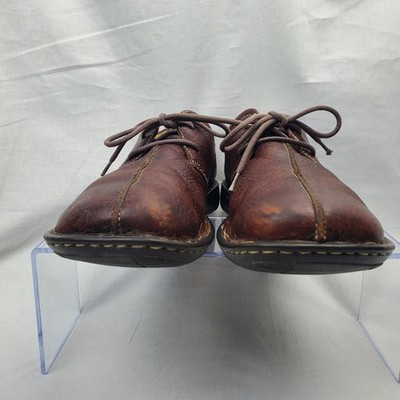 VTG Born Oxfords Mens 11.5M Brown Leather Casual Comfort  display picture 2