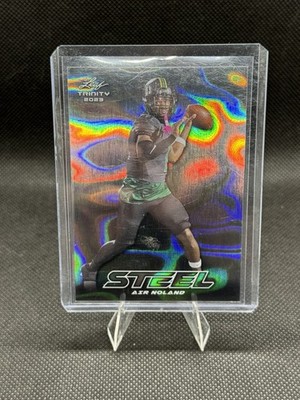 Leaf 2023 Trinity Steel Air Noland S-3 Ohio State Buckeyes Football Card