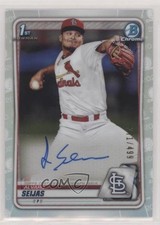 2020 Bowman Chrome Prospects Refractor 271/499 Alvaro Seijas #CPA-AS Auto z4k