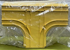 PANDUIT FRT4X4YL Yellow Horizontal Tee Fitting