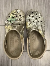 Crocs Kids' Classic Realtree Edge Clog Camo Size Junior 4