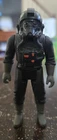 Vintage Star Wars Action Figure TIE Fighter Pilot Kenner Hong Kong, 1982