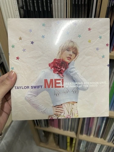 Taylor Swift ME! Featuring Brendon Urie Of Panic At The Disco 7 Inch Vinyl Seal