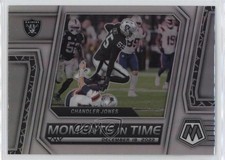 2023 Panini Mosaic Moments in Time Silver Prizm Chandler Jones #MT-6 0y59