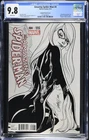 Amazing Spider-Man 4 CGC 9.8 First Silk Campbell Sketch