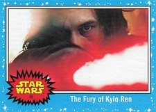 2017 Topps Reise nach Star Wars Die letzten Jedi Die Wut von Kylo Ren #98
