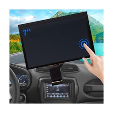 TsuperU 7" Uconnect Screen Replacement Fit 2017-2020 Jeep Compass Radio Touch...