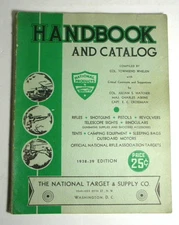 1938-39 The National Target & Supply Co. Handbook and Catalog Washington, D. C.