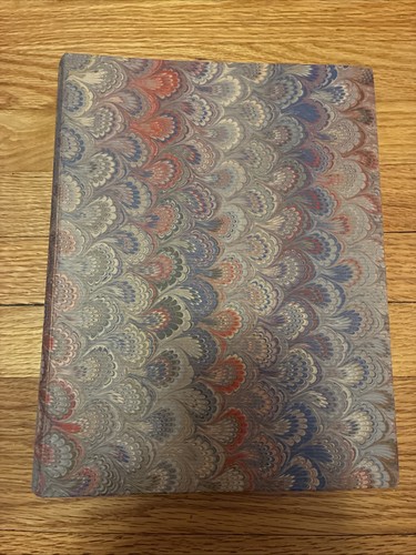 Florentine Marbled Paper Artisan Blank Book Firenze Italy Parione VERY GOOD!