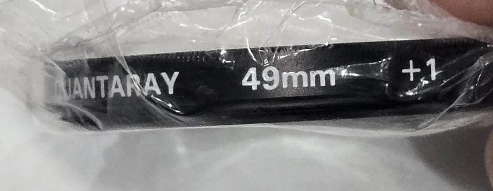 3 QUANTARAY 49MM +1 , +2 & + LENSE FILTERS NEW - Image 3 of 4