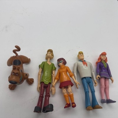 Hanna Barbera 2011 Scooby-Doo Mystery Mates Solving Crew 5 Action Figure Set  5''