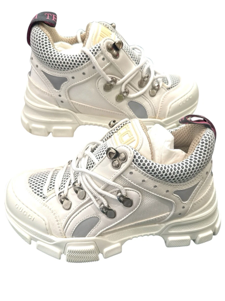 Gucci Flashtrek White W for sale | eBay