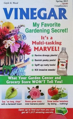 Vinegar My Favorite Gardening Secret! It's a Multi-tasking Marvel! Advertise...