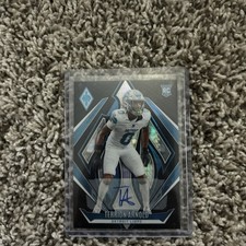 2024 Panini Phoenix - Rookies Detroit Lions  Terrion Arnold #240 Hyper (RC) AUTO