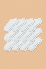 12-Pack Men's Antibacterial Massage Ankle Socks