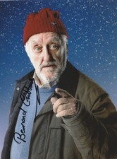 Bernard Cribbins Hand Signed Doctor Dr Who Photo Original Signature Autographed