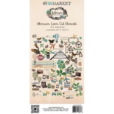 49 and Marke WHEREVER Laser Cut Elements 101pc Travel Adventure