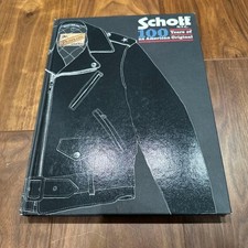 Schott 100 Years of an American Original Leather Jacket History Book used