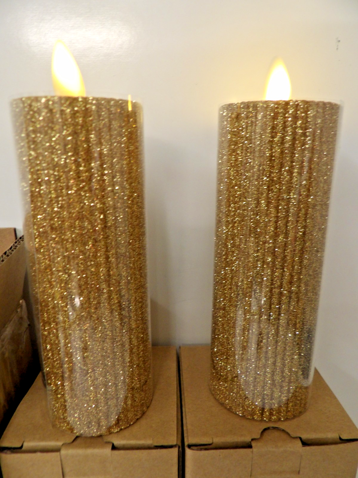 Luminara - Flameless LED Candle - Indoor - Wax - Dark Brown - Remote Luminara - Flameless LED Candle - Indoor - Wax - Dark Brown - Remote