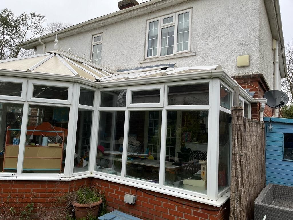 White UPVC Conservatory Used eBay