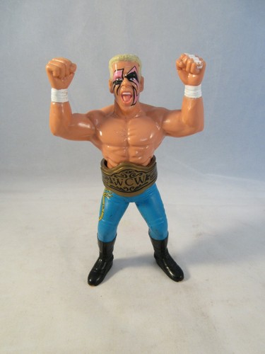 Vintage 1990 Galoob WCW Sting 5 Figure WCW Wrestli...