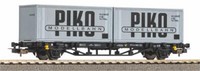 Piko 27709, Containertragwagen Veb Piko, Dr, Neu & Ovp, H0