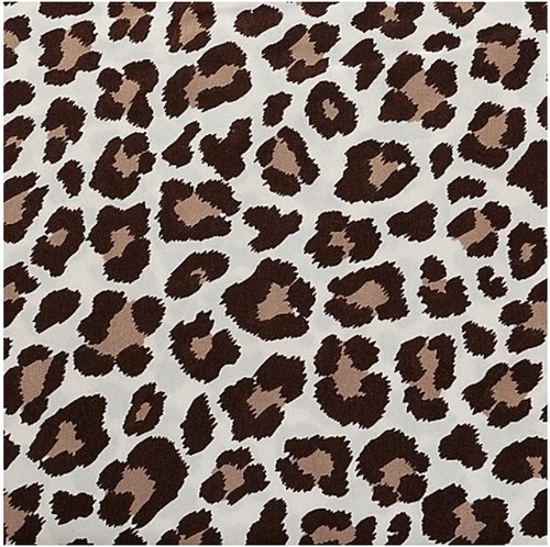 Cozelle Microluxe Animal Print 4-Piece Sheet Set King-Chocolate color - Picture 2 of 2