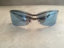 EXALT Vintage Sunglasses Model Arum Lily Color C2 Gunmetal Blue Mirror 70-12