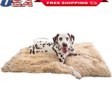 Calming Dog Blanket Soft Faux Fur Multiuse Lightweight Cozy Machine Washable New
