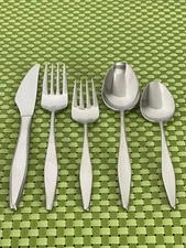 Eldan ELD12 Stainless Japan Satin Handle Glossy Bowl Flatware SMART CHOICE B28G