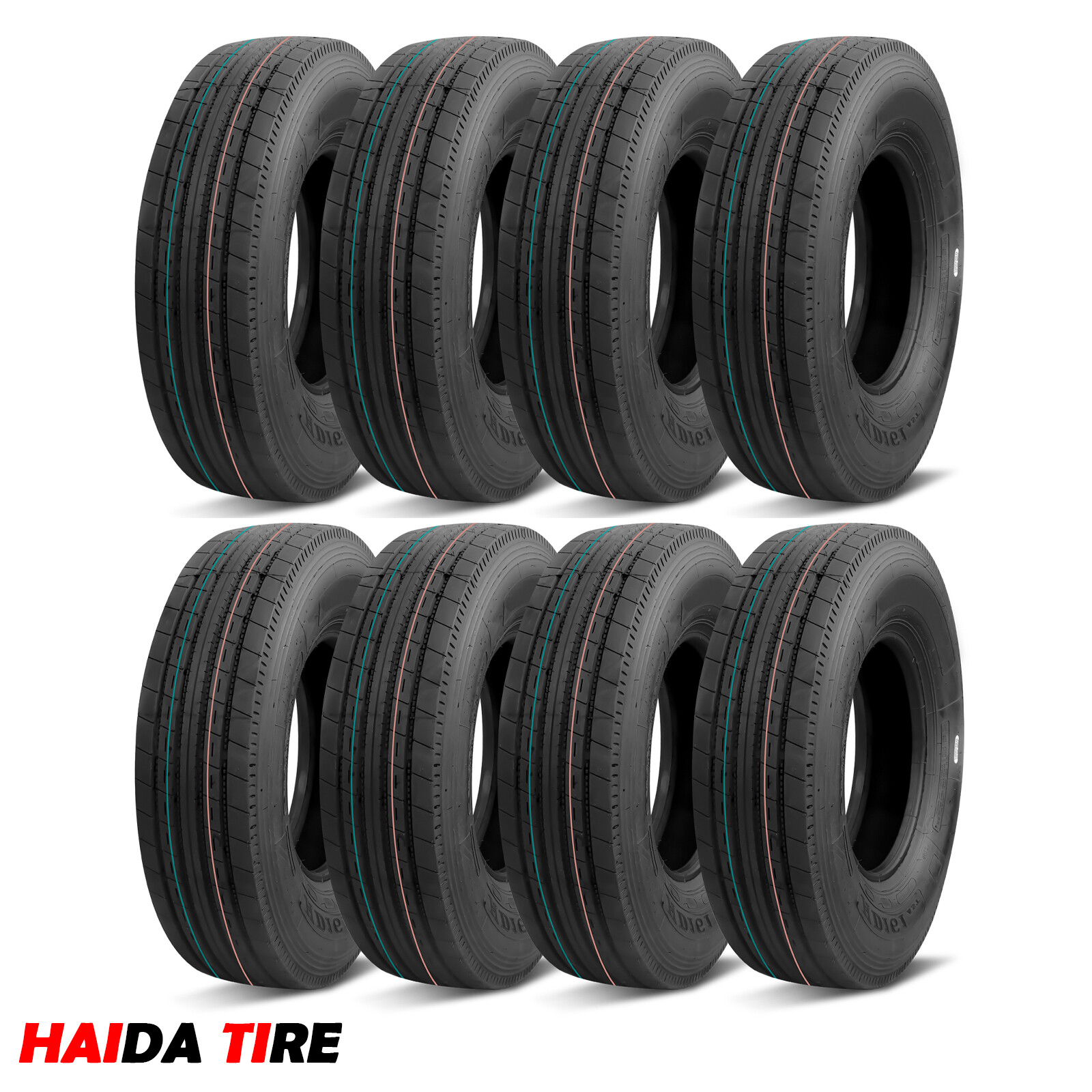 8PCS ST235/85R16 Trailer Tires 14 Ply ST Radial Load Range G 132/127M