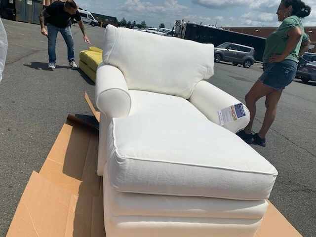 Newton two arm round chaise lounge deals