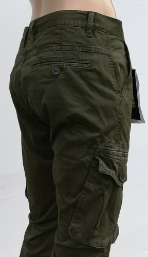 Pantalone Autunno Inverno Cargo Uomo Dsplay Tasconi Slim Fit Tg.42/44 - Foto 10 di 15