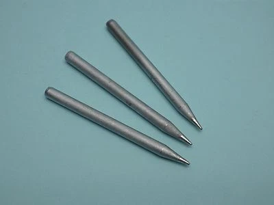 TOOLCRAFT 3 x Lötspitze, Ersatzspitze für Lötkolben, Bleistiftform, 4,7mm x 65mm, neu
