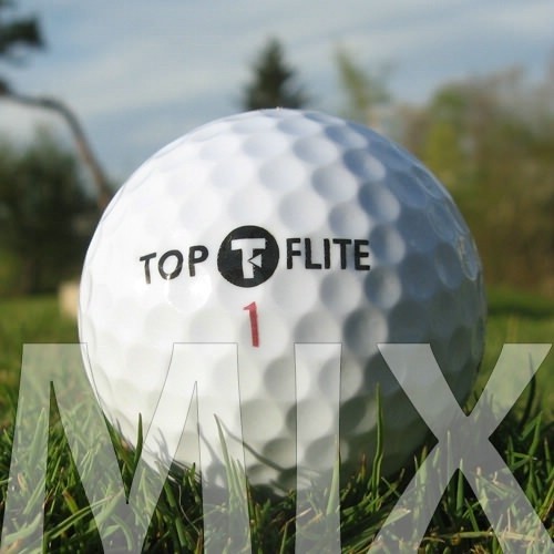 50 Stück Golfbälle Mix Gelb – Markenware, Qualität AAAA/AAA, Gebraucht