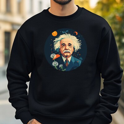 Albert Einstein Sweatshirt Kuschelig und Perfekt für jeden Anlass S bis 4XL
