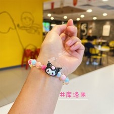 Sanrio Kuromi Elastic Bracelet W/Gift Box NEW