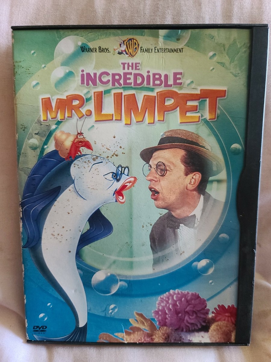 SHELF1H DVD ~ The incredible Mr. Limpet | eBay