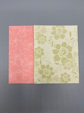 12 Stampin' Up Designer Series Paper Card Fronts 4x5.25 Double Sided