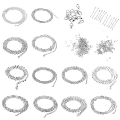 Splitter Erwachsene Schmuckherstellung Ketten Mix Sahpe Fundstücke Starterset 16 Set