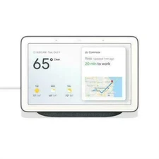 Google Nest Hub with Video Google Assistant  Charcoal