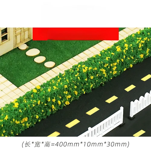 2PC 1:12 Scale Dolls House Miniatures Lot Green Plants Model Garden Sand Table - Picture 3 of 6