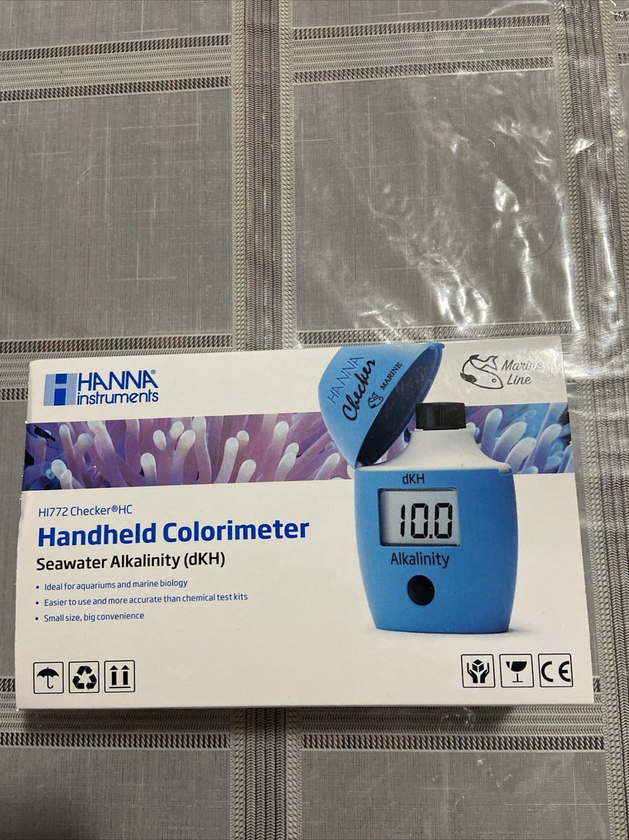 HI772 Marine Alkalinity (dKH) Checker HC - Hanna Instruments
