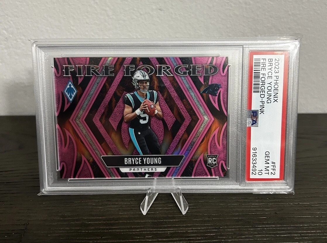 Bryce Young Panini Phoenix Fire Forged #FF2 Pink