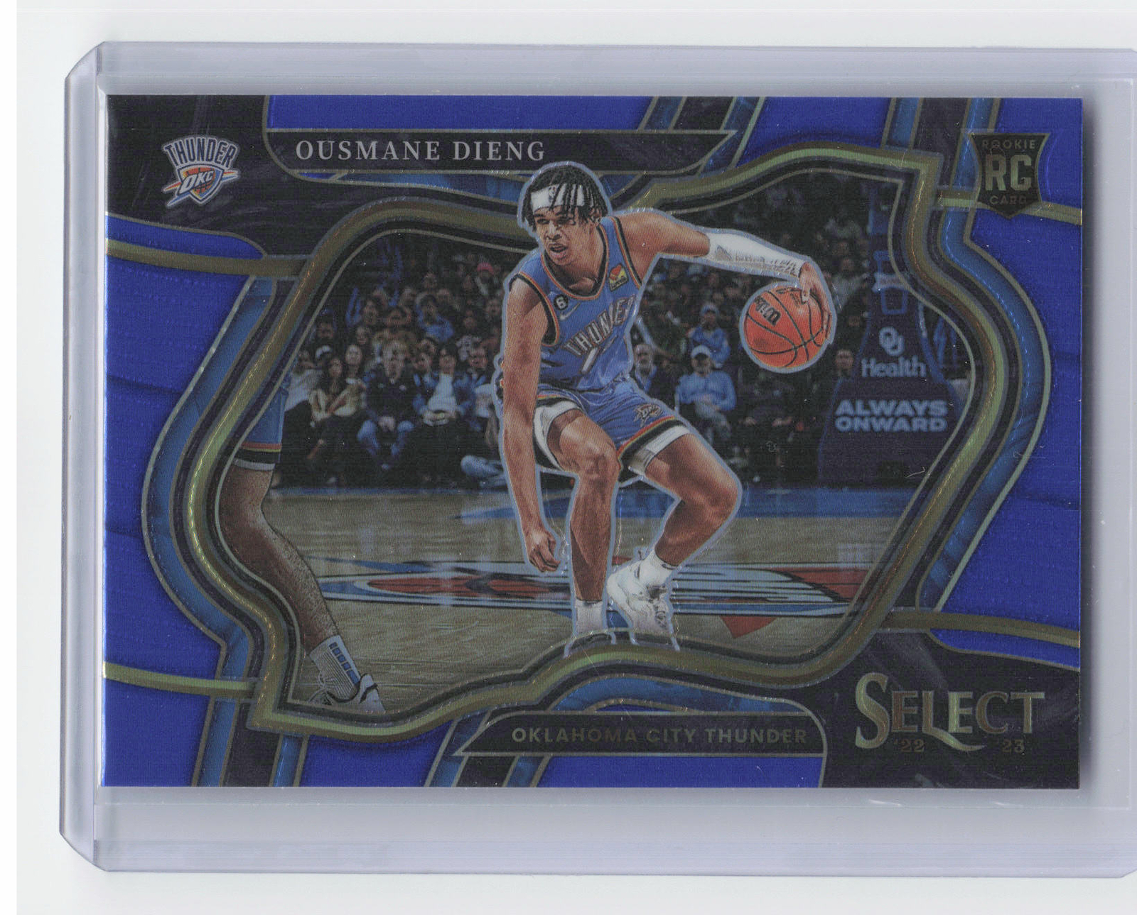 2022-23 Panini Select #267 Ousmane Dieng Blue Prizms